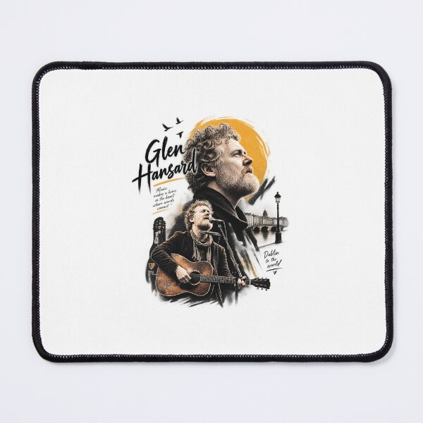 Item preview, Glen Hansard Dublin Musician Poster - Irish Singer Songwriter Art designed and sold by Expats Studio.