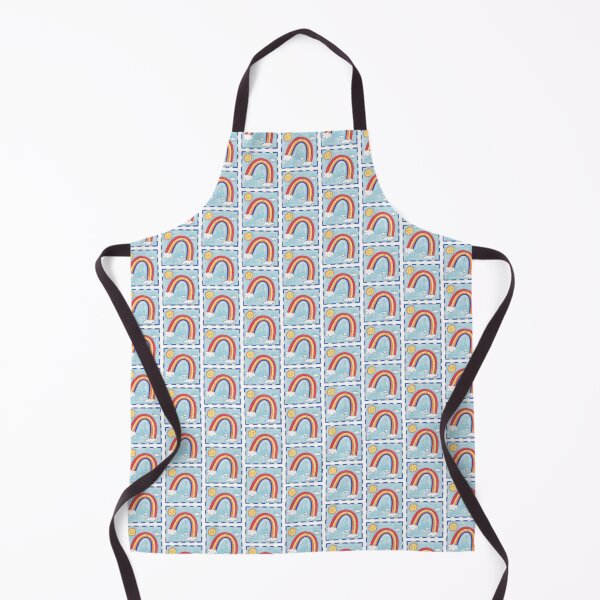 Item preview, Cute Rainbow in the Blue Sky designed and sold by Helen McCartney Designs.