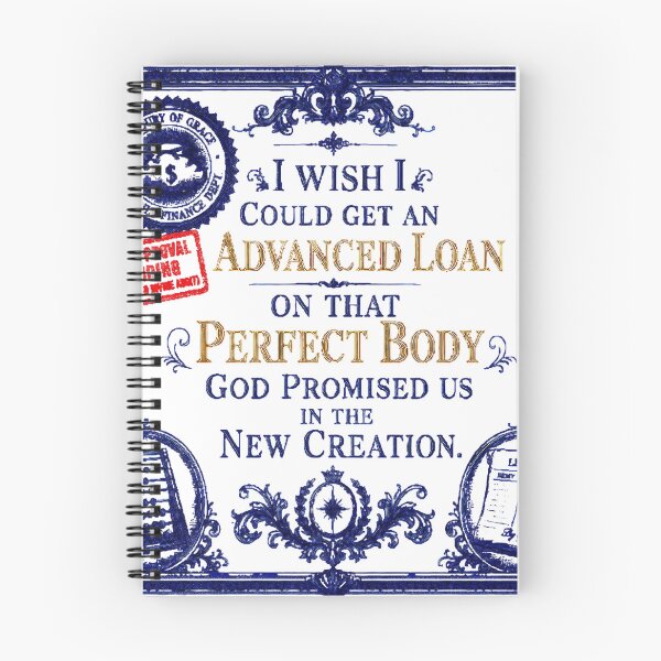 Item preview, Advanced Loan On That Perfect Body Funny Theological Joke designed and sold by ArtisticDesignsbyLinda.