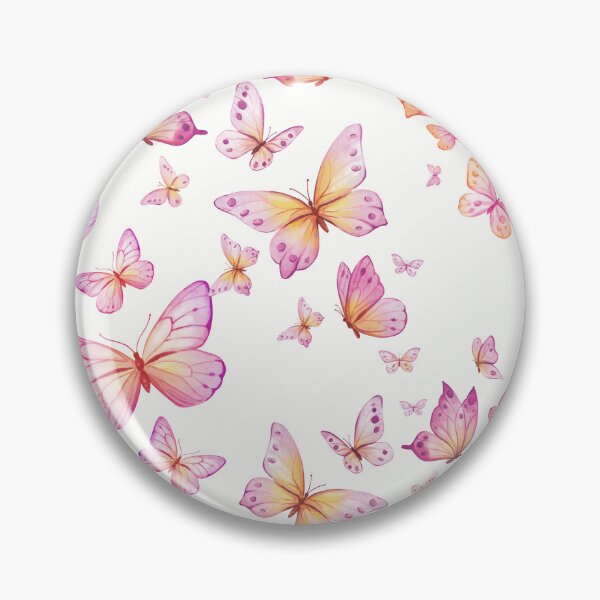 Item preview, Magical Pink and Yellow Butterflies designed and sold by Mazza-mazza.
