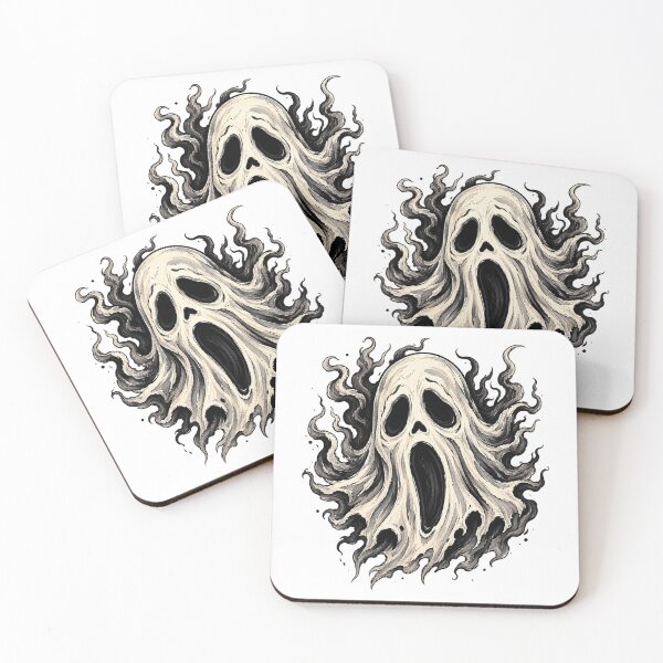 Item preview, Spooky Ghost Halloween Horror Vintage Gothic Design  designed and sold by afr-saad.