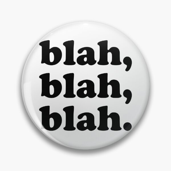 Item preview, blah blah blah (Black text) designed and sold by STUDIO-72.