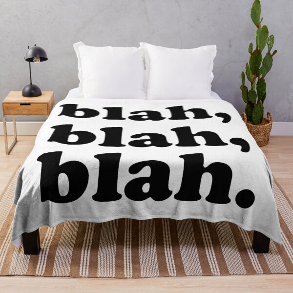 Item preview, blah blah blah (Black text) designed and sold by STUDIO-72.