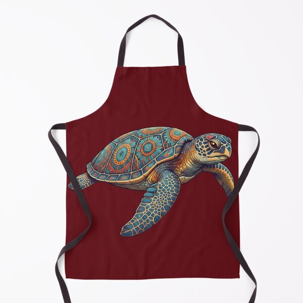 Item preview, Ornate Mandala Sea Turtle Pattern Illustration designed and sold by Exquisite Design Studio „Paculówka”.