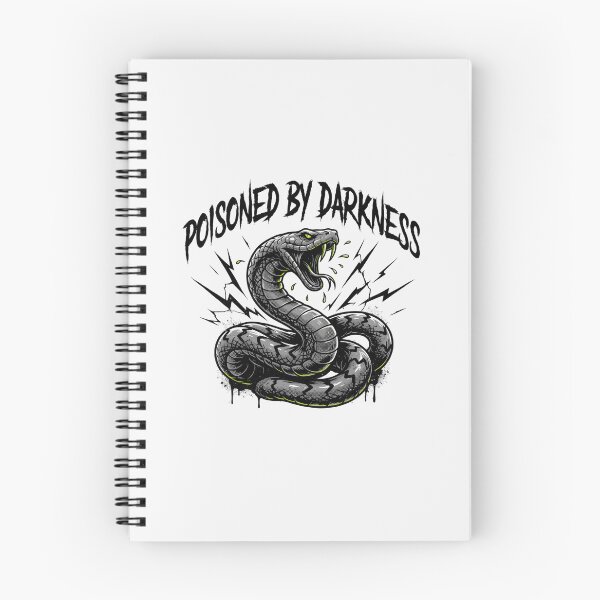 Item preview, Poisoned By Darkness Snake Lightning Deathcore Graphic designed and sold by Enea Kelo.