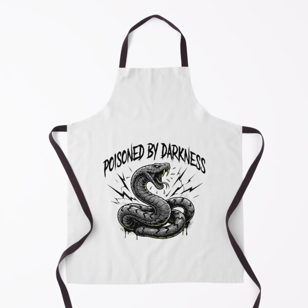 Item preview, Poisoned By Darkness Snake Lightning Deathcore Graphic designed and sold by Enea Kelo.