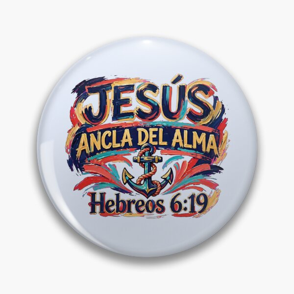 Item preview, JESÚS - Ancla del Alma | Hebreos 6:19 | Esperanza Firme designed and sold by NombresDeJesus.