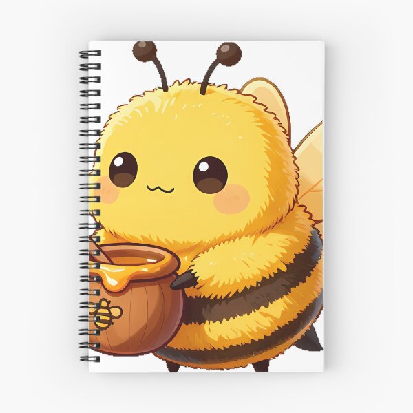 Item preview, Fluffy Bumblebee with Honey Pot designed and sold by pumsquare.