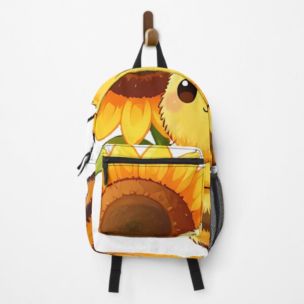 Item preview, Fluffy Bumblebee with Big Sunflower designed and sold by pumsquare.