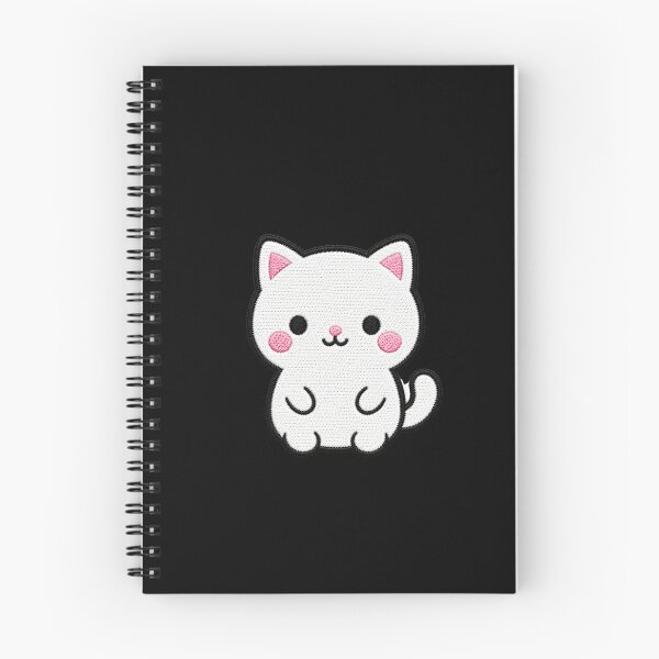 Item preview, Cute Kawaii Cat Embroidery Patch Illustration designed and sold by ColorSplash123.
