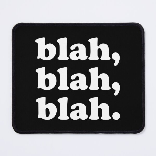Item preview, blah blah blah (White text) designed and sold by STUDIO-72.
