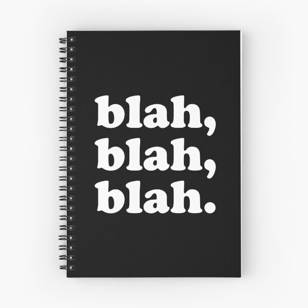 Item preview, blah blah blah (White text) designed and sold by STUDIO-72.