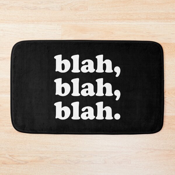 Item preview, blah blah blah (White text) designed and sold by STUDIO-72.