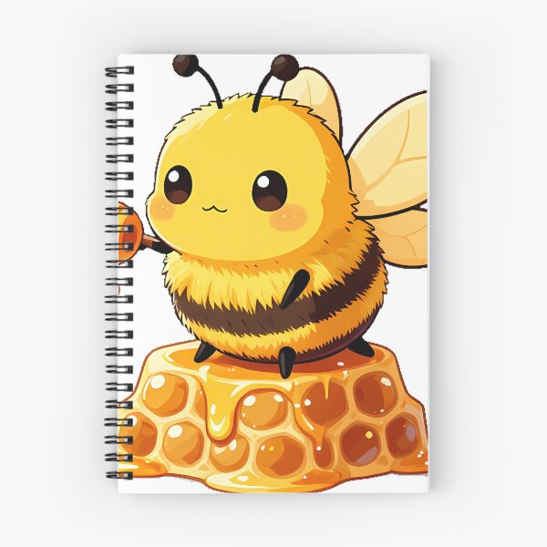 Item preview, Fluffy Bumblebee on a Honeycomb designed and sold by pumsquare.