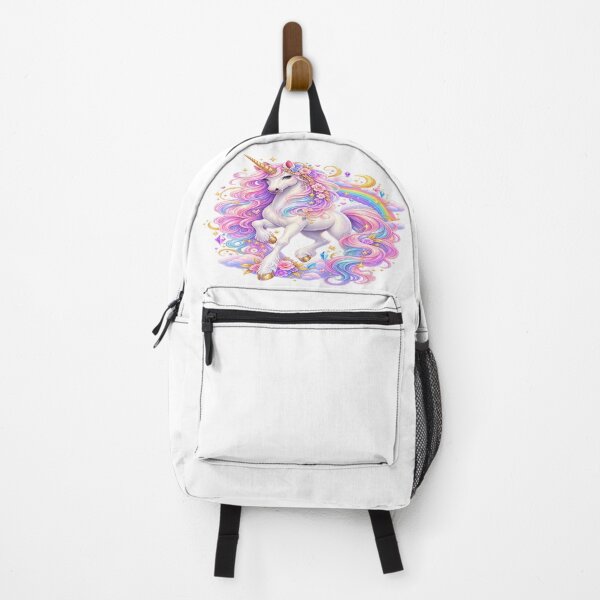 Item preview, Enchanted Rainbow Unicorn – Magical Pastel Fantasy designed and sold by TroviTutto.