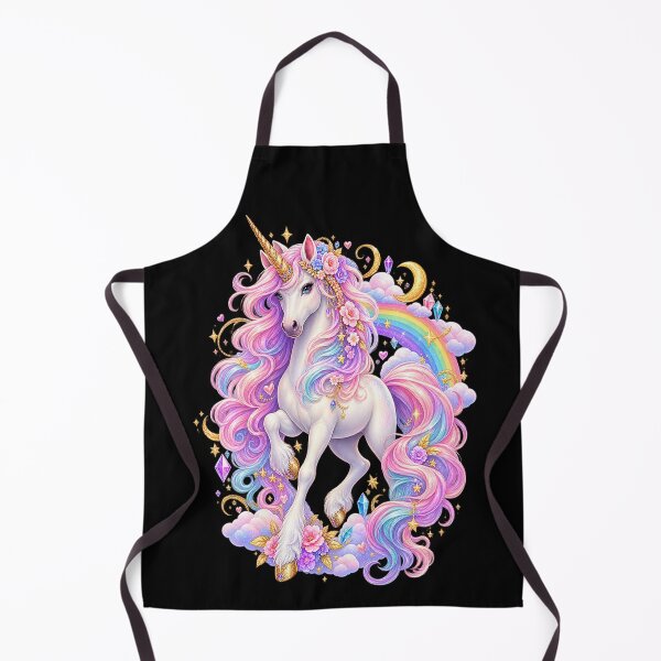 Item preview, Enchanted Rainbow Unicorn – Magical Pastel Fantasy designed and sold by TroviTutto.