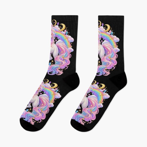 Item preview, Enchanted Rainbow Unicorn – Magical Pastel Fantasy designed and sold by TroviTutto.