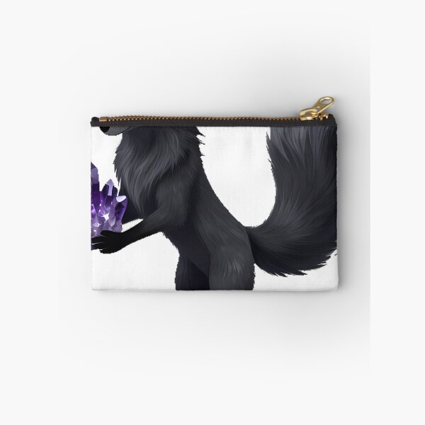 Item preview, Crystal Gazer Fox with Amethyst Cluster designed and sold by IllumeInk.