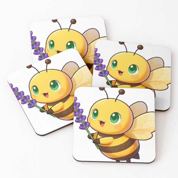 Item preview, Honey Bee with Lavender Sprig designed and sold by pumsquare.