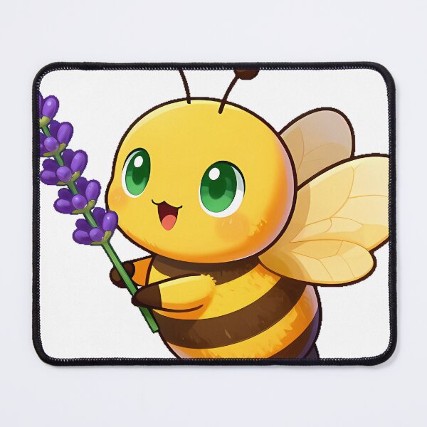 Item preview, Honey Bee with Lavender Sprig designed and sold by pumsquare.