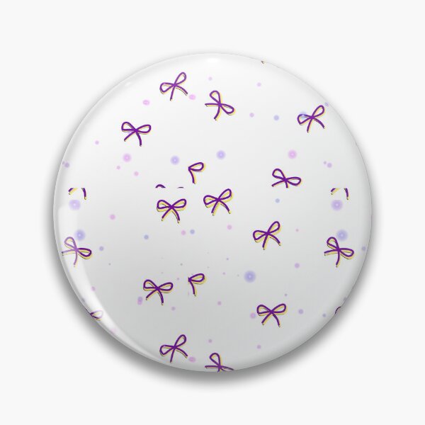Item preview, Cute Purple Bows Ribbon Coquette Aesthetic Pattern designed and sold by Kidix Arts.