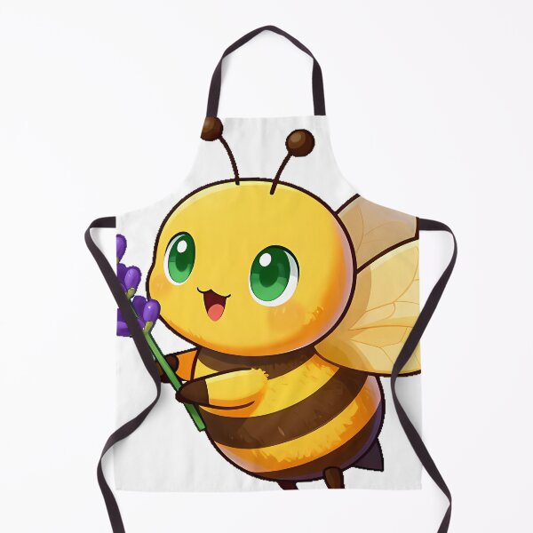 Item preview, Honey Bee with Lavender Sprig designed and sold by pumsquare.