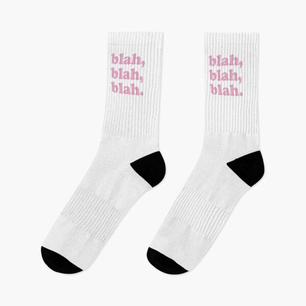 Item preview, blah blah blah (Pink on white) designed and sold by STUDIO-72.