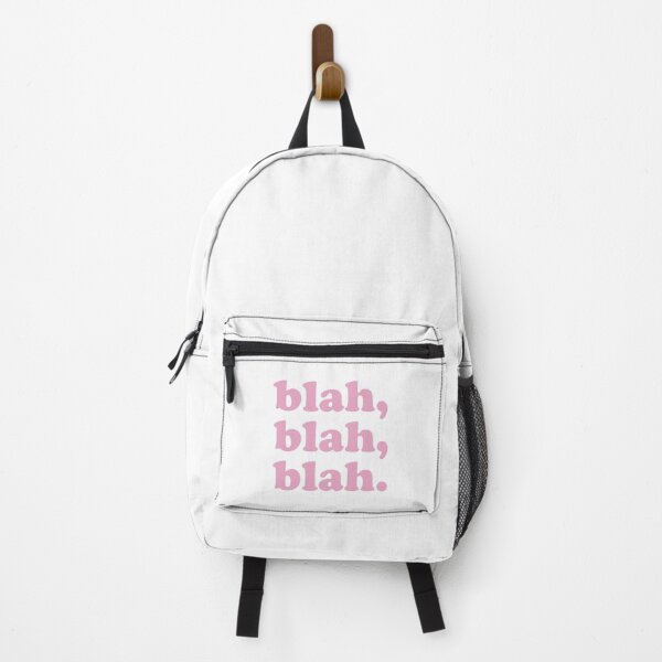Item preview, blah blah blah (Pink on white) designed and sold by STUDIO-72.