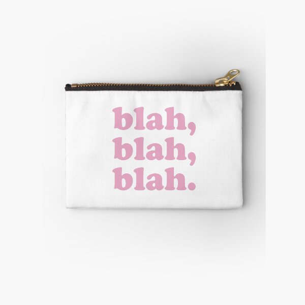 Item preview, blah blah blah (Pink on white) designed and sold by STUDIO-72.