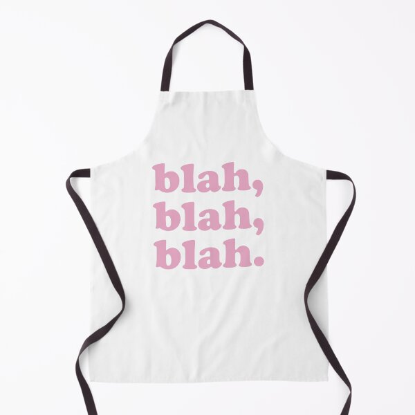 Item preview, blah blah blah (Pink on white) designed and sold by STUDIO-72.