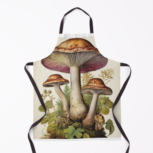 Item preview, Vintage Mushroom Illustration | Watercolor Forest Aesthetic designed and sold by Becky-Poppins.
