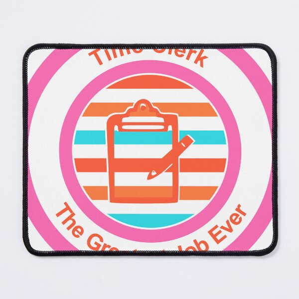 Item preview, Time Clerk The Greatest Job Ever designed and sold by TheIconSmith.