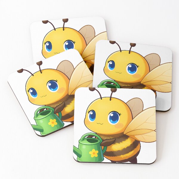 Item preview, Honey Bee with Watering Can designed and sold by pumsquare.