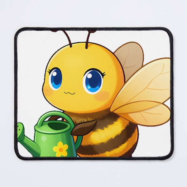 Item preview, Honey Bee with Watering Can designed and sold by pumsquare.
