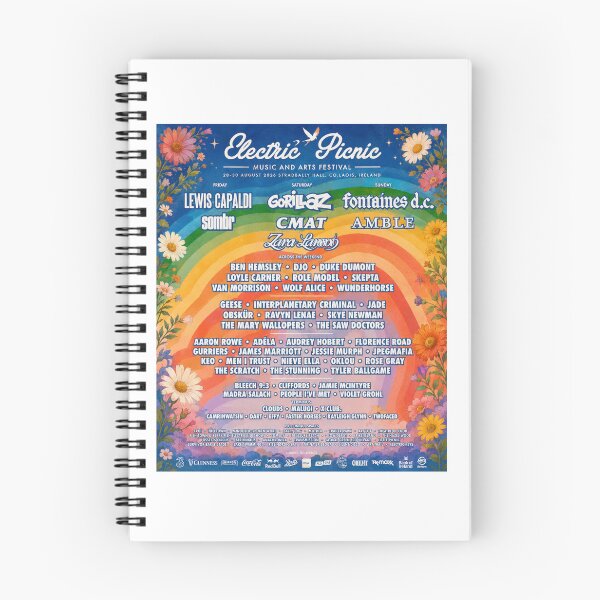 Item preview, Electric Picnic 2026 designed and sold by Weirdly Specific.