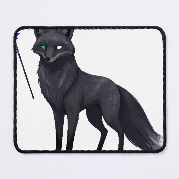 Item preview, Crystal Fox with Crystal Wand designed and sold by IllumeInk.