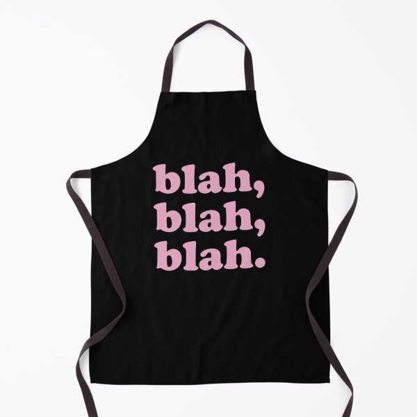 Item preview, blah blah blah (Pink on black) designed and sold by STUDIO-72.