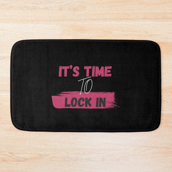 Item preview, Its Time To Lock In Motivational Mindset Quote designed and sold by Danny-Arts1.