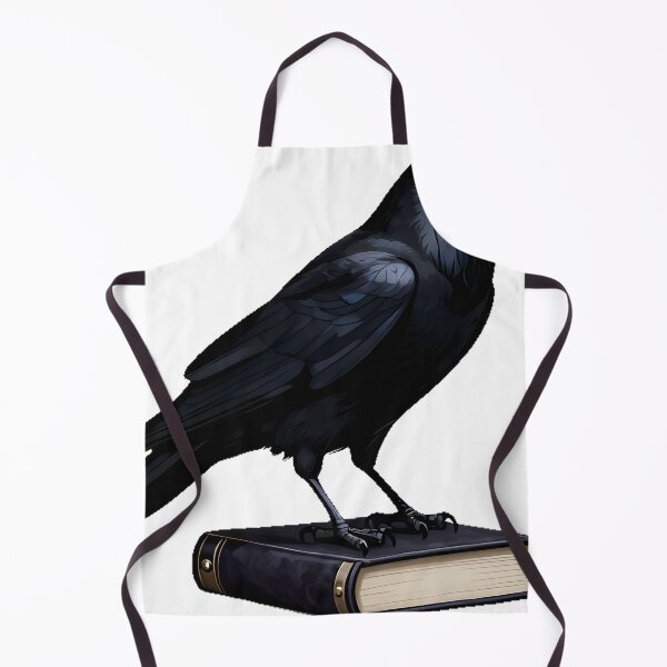 Item preview, Raven with Amethyst in Beak designed and sold by IllumeInk.