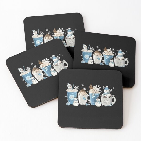 Item preview, Winter Hot Cocoa – Cute Snowman Coffee Christmas  designed and sold by roartusa.
