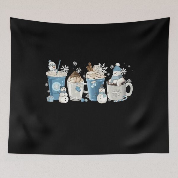 Item preview, Winter Hot Cocoa – Cute Snowman Coffee Christmas  designed and sold by roartusa.