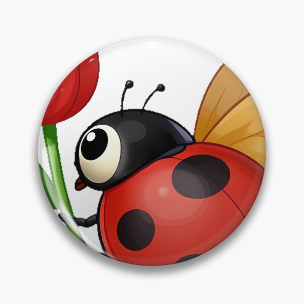 Item preview, Cute Ladybug with Red Tulip designed and sold by pumsquare.