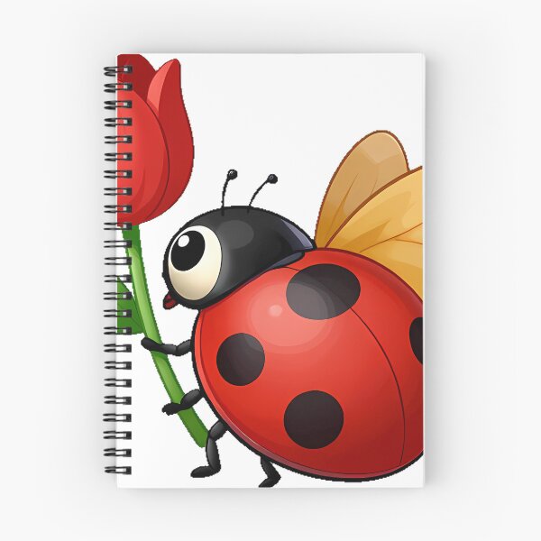 Item preview, Cute Ladybug with Red Tulip designed and sold by pumsquare.