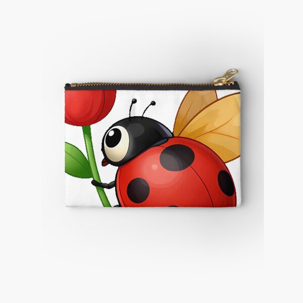 Item preview, Cute Ladybug with Red Tulip designed and sold by pumsquare.