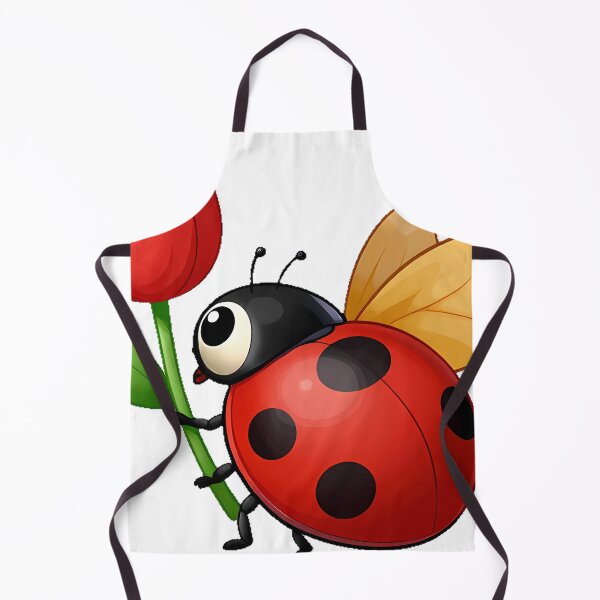 Item preview, Cute Ladybug with Red Tulip designed and sold by pumsquare.