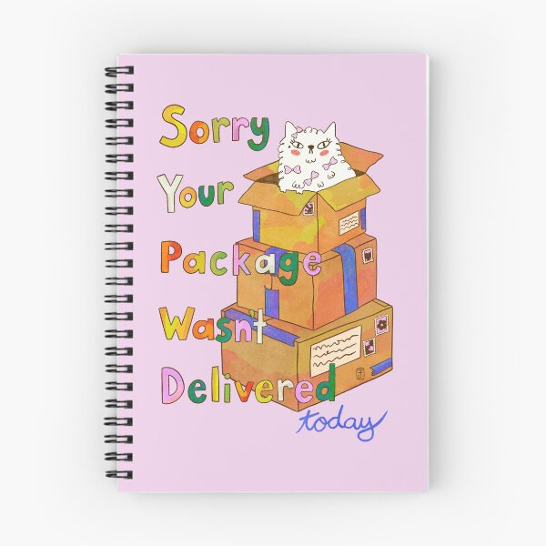 Item preview, Sorry Your Package Wasnt Delivered Today Funny Cat In Box designed and sold by Itouchedabee.