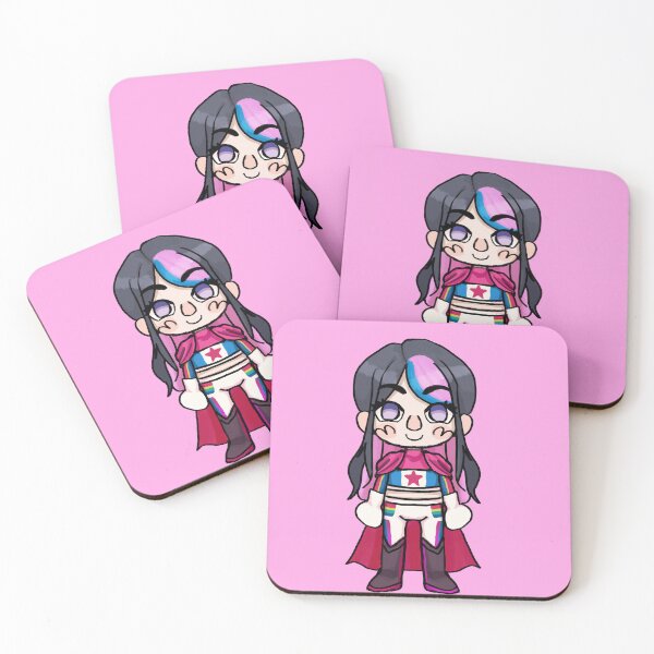 Item preview, Chibi Tsuno Manami Tetro Danganronpa Pink designed and sold by JarOfPaperStars.