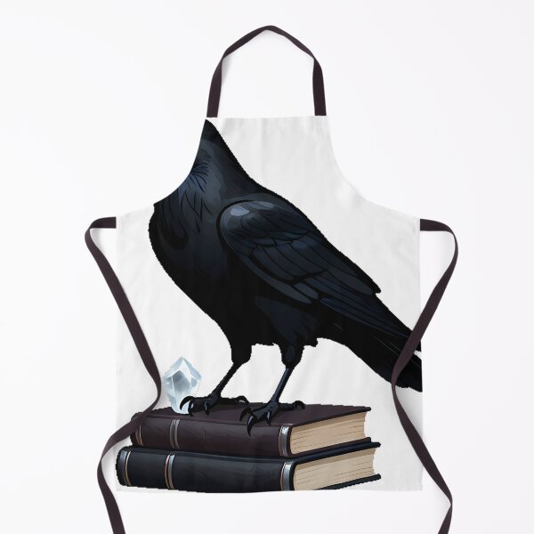 Item preview, Raven Book Sentinel with Moonstone designed and sold by IllumeInk.