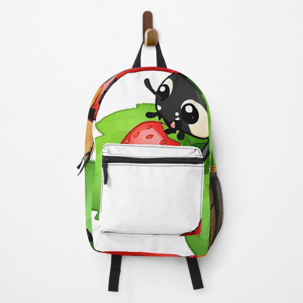 Item preview, Cute Ladybug on a Strawberry Leaf designed and sold by pumsquare.