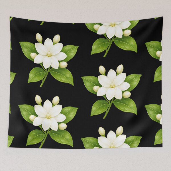 Item preview, White Gardenia Botanical designed and sold by bubblyn.